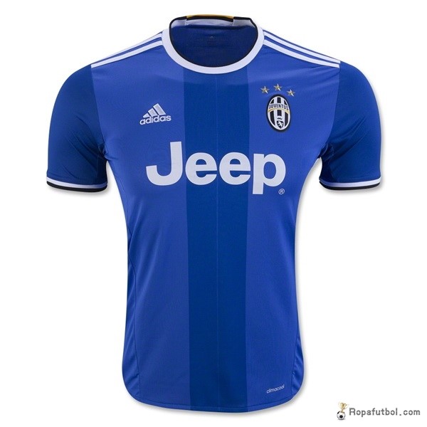 Camiseta Juventus Replica Segunda Ropa 2016/17 Azul